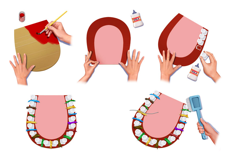 Higiene bucal  (experimento sala de aula)